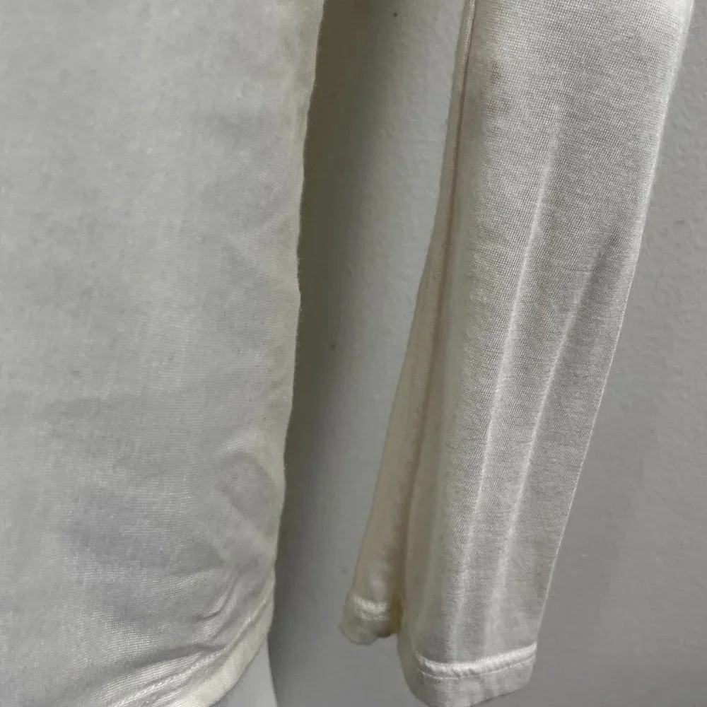 HELMUT LANG WHITE LAYERING SLEEVE LAYERING CARDIGAN - Picture 5 of 12